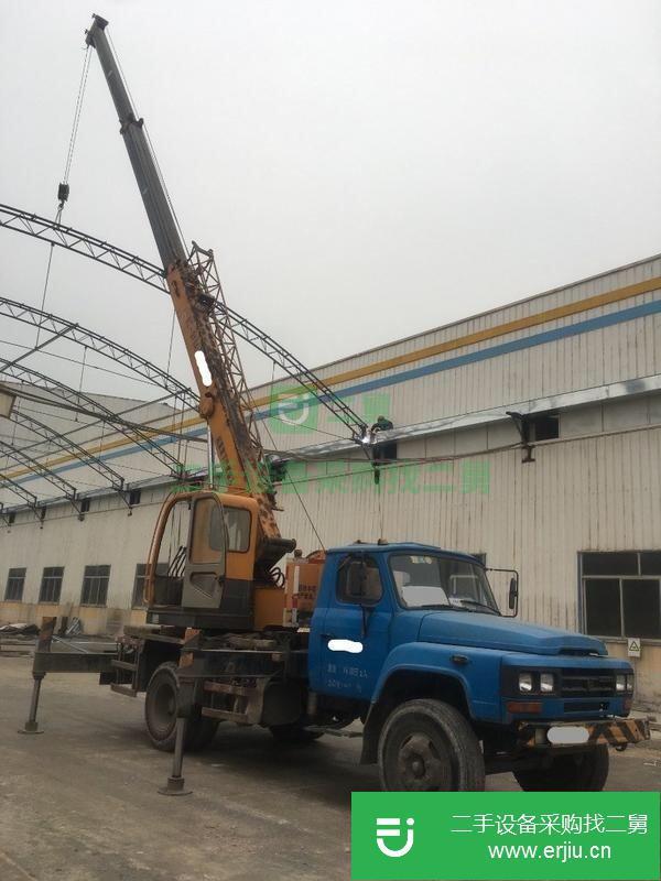山東出售二手泰工鐵象8噸吊車手續(xù)齊全