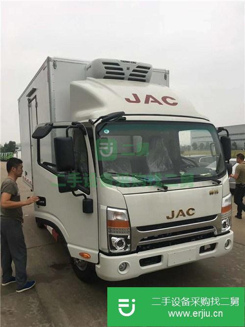 河南出售二手江淮藍牌4.2米冷藏車