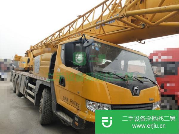 河南出售二手17年10月25噸汽車吊