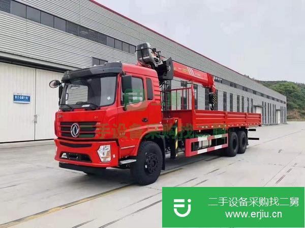 湖北出售二手東風D3L后八輪隨車吊