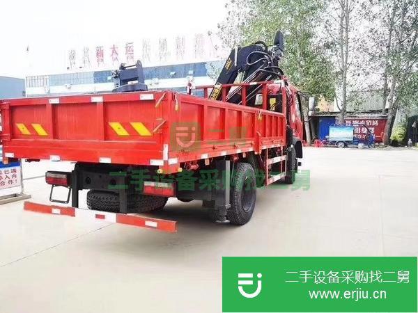 貴州出售二手多功能5噸折臂隨車吊