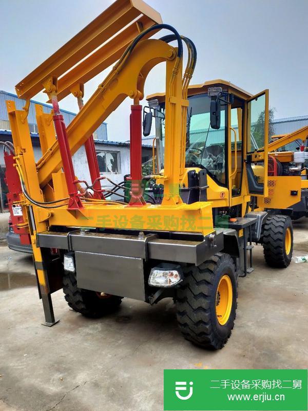 湖南出售二手高速公路護(hù)欄打樁機(jī)