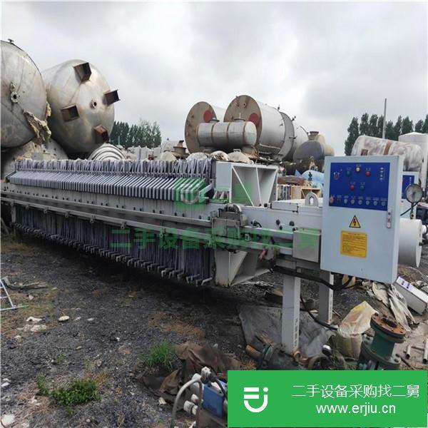 山東出售二手廂式壓濾機(jī)