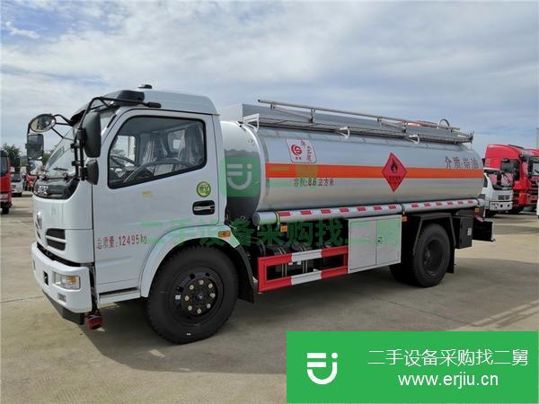 江西出售二手東風油罐車東風5檔變速箱朝柴120馬力