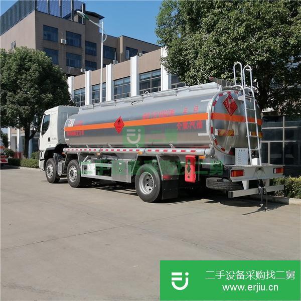 山西出售二手柳汽天龍16噸前四后八油罐車