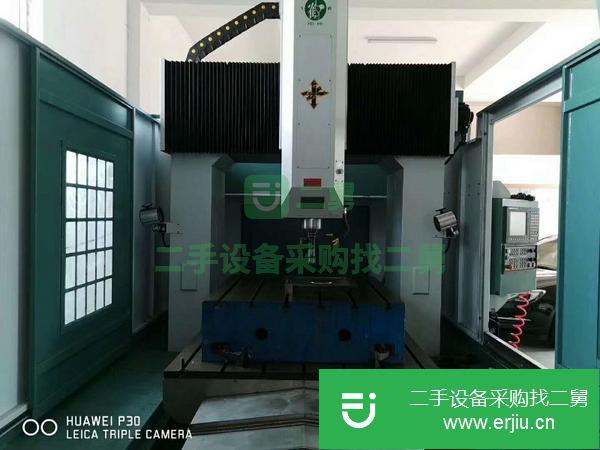 江蘇出售二手飛鶴1317龍門精雕機，BT40機械主軸