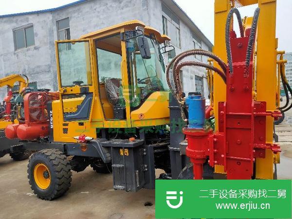 湖南出售二手高速公路護(hù)欄打樁機(jī)