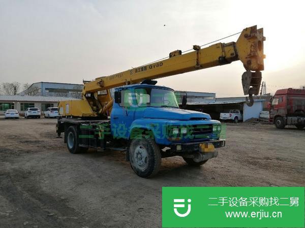 河北出售二手徐工八噸三節臂吊車