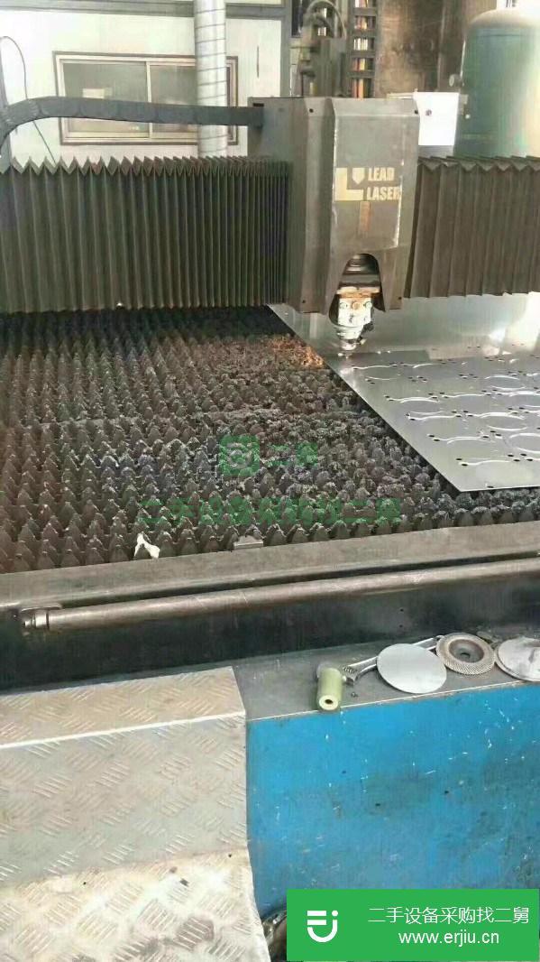 湖北出售二手迪能3000瓦激光切割機