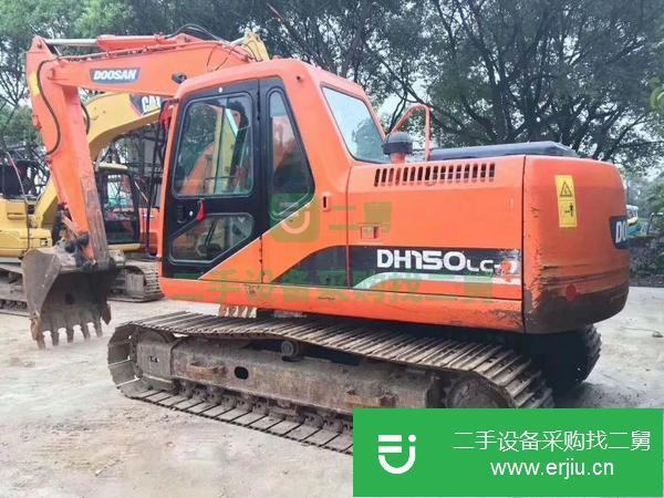 青海出售二手斗山DH150-7挖掘機