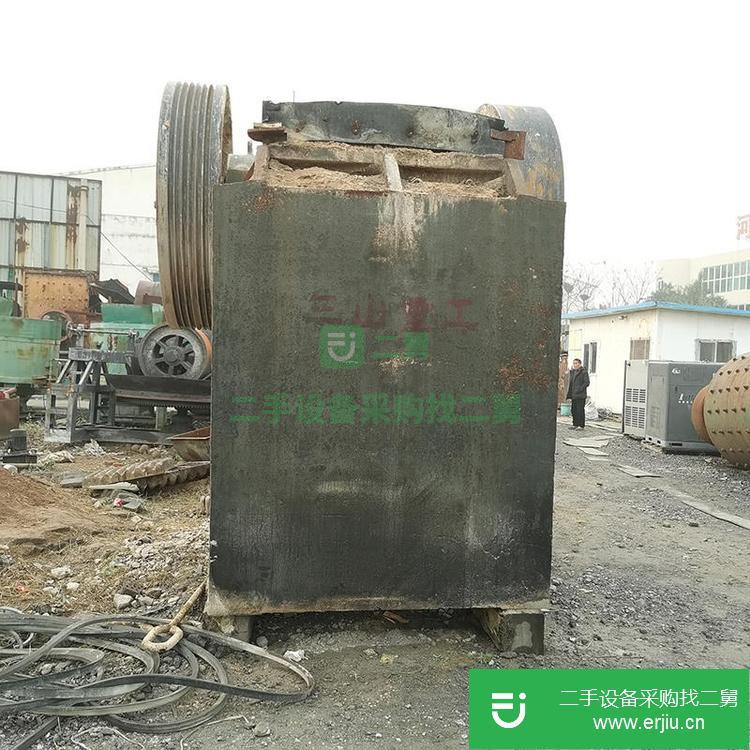 河南出售二手三山重工900x1200顎式破碎機(jī)