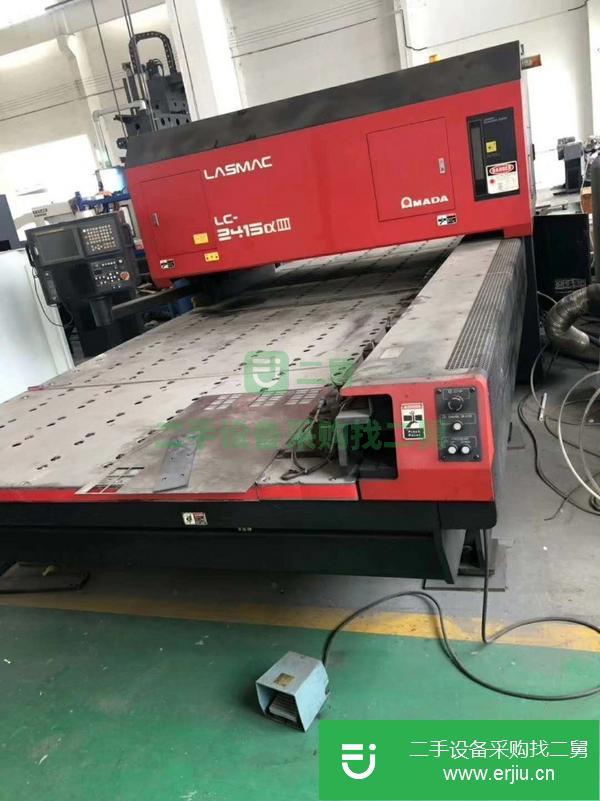 江蘇出售二手日本阿瑪達LC-2415A4激光切割機