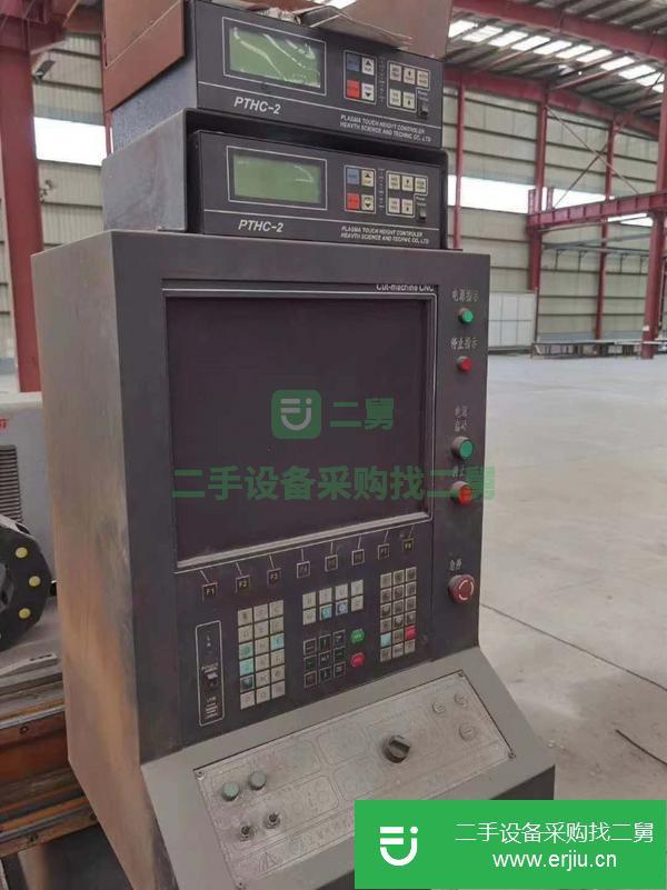 貴州出售二手4x12米門式數控切割機