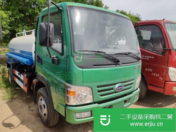 山東出售二手工地降塵霧炮灑水車