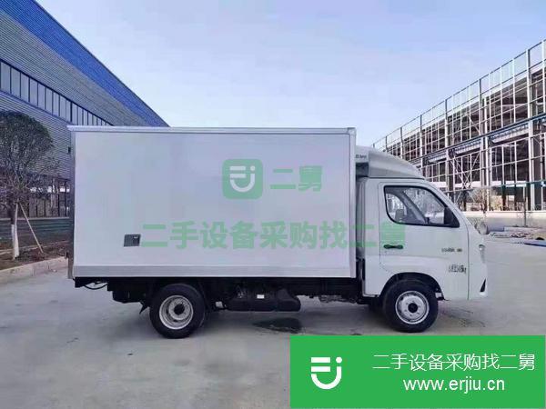 湖北出售二手福田小型國六115馬力冷藏車