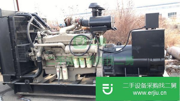 黑龍江出售二手康明斯600千瓦柴油發電機組