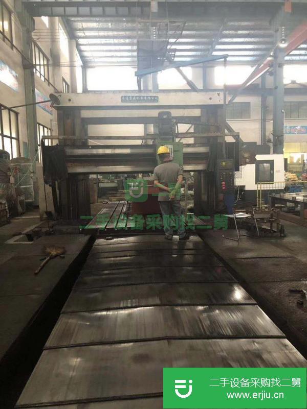 河北出售二手南通京鼎2x6米龍門銑床