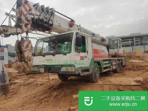 河北出售二手10年2月中聯(lián)25v5汽車吊
