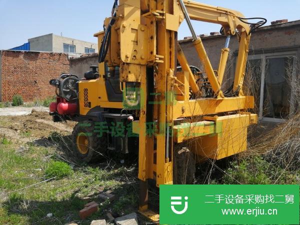 遼寧出售二手護欄打樁機