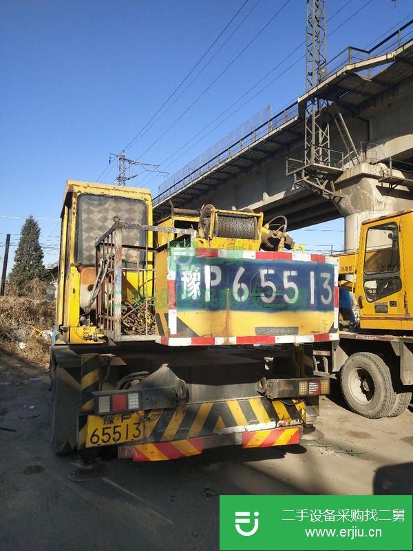 河北出售二手蚌阜8噸國三吊車無事故