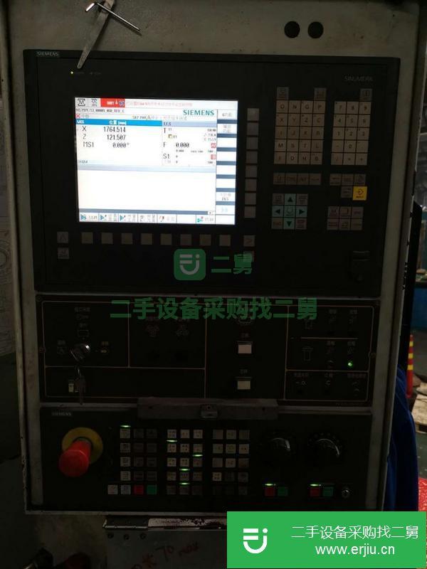 江蘇出售二手臺灣油機精密立式車床12把刀庫