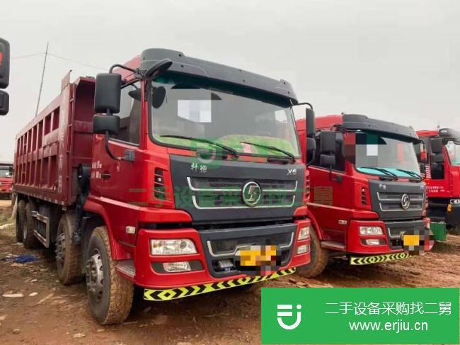 江西出售二手陜汽軒德濰柴300馬力自卸車