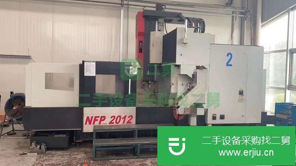 福建出售二手亞崴NFP-2012數控龍門銑床