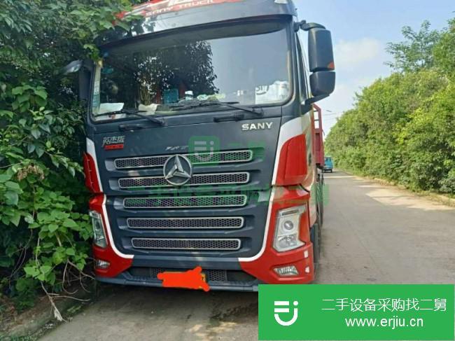 江蘇出售二手三一重工500馬力國5半掛車