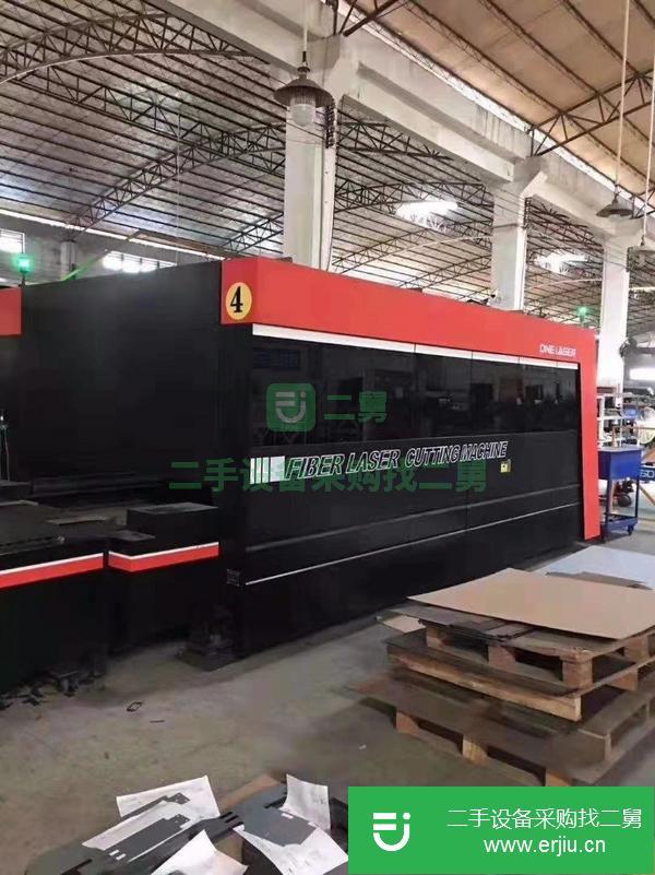廣東出售二手19年迪能1500瓦光纖激光切割機