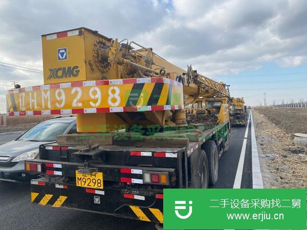 遼寧出售二手07年12月出廠徐工25k汽車吊