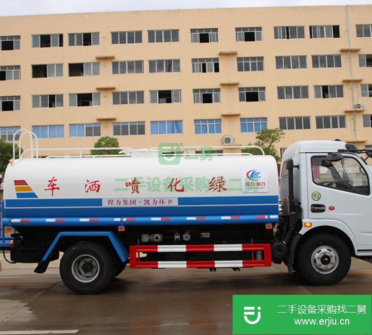 湖北出售二手東風大多利卡8.5方灑水車