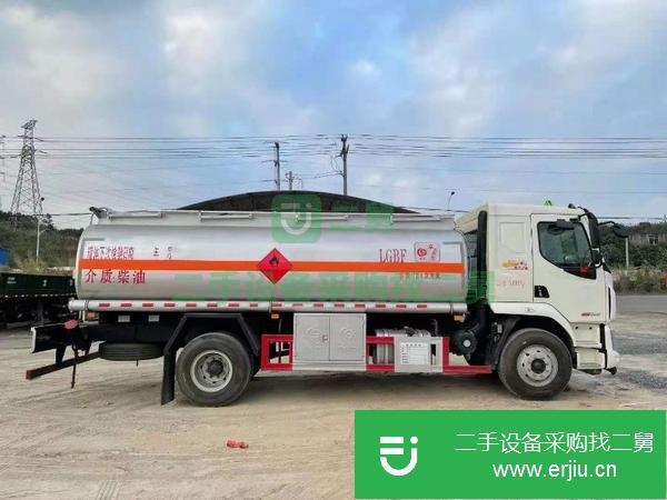 貴州出售二手12噸柳汽單橋油罐車