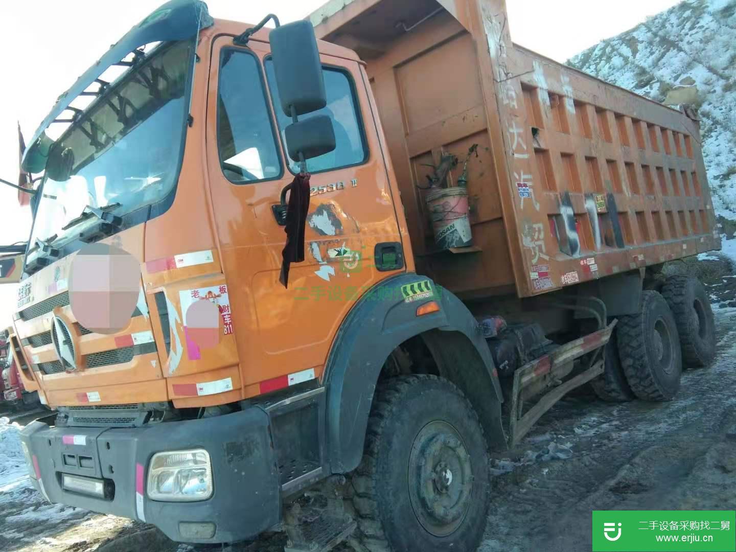 山西出售二手北奔重汽自卸車