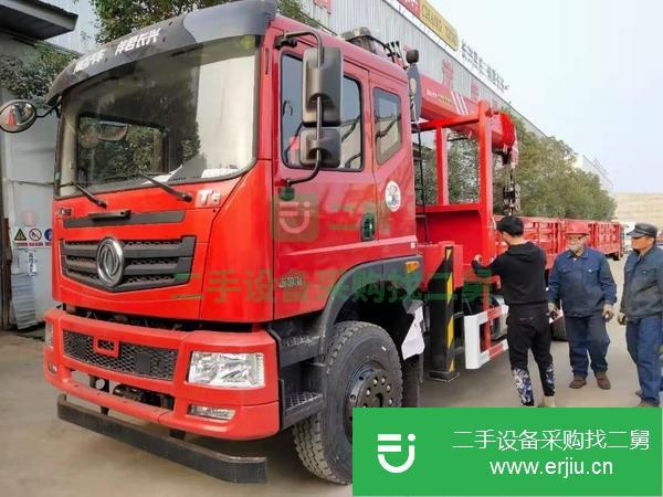 湖南出售二手東風華神T5后八輪隨車吊