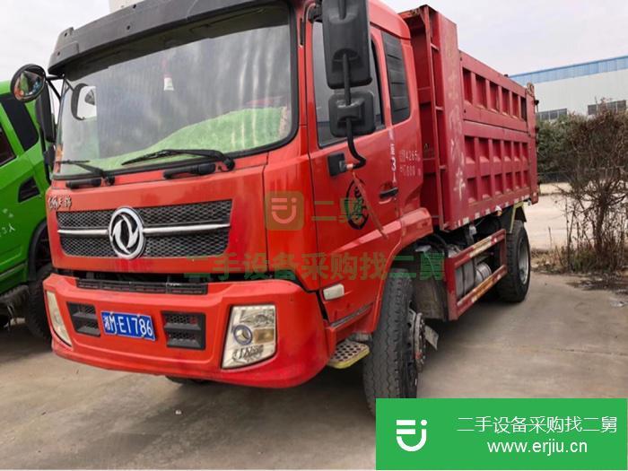 江蘇出售二手東風天錦160馬力自卸車
