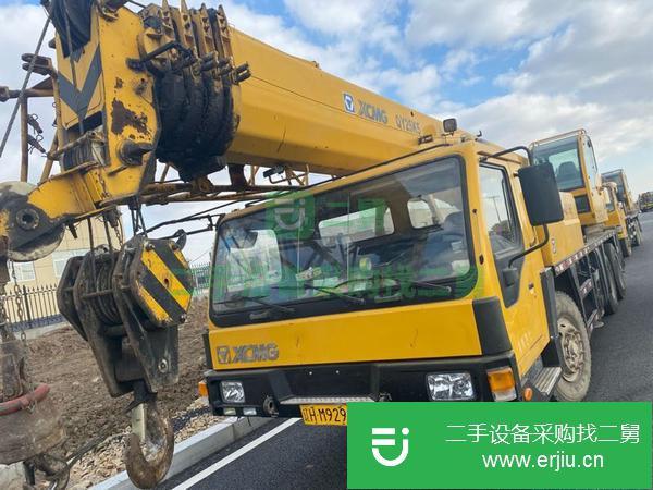 遼寧出售二手07年12月出廠徐工25k汽車吊