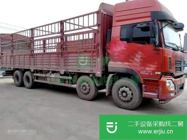 山東出售二手國4天龍9米6高欄貨車