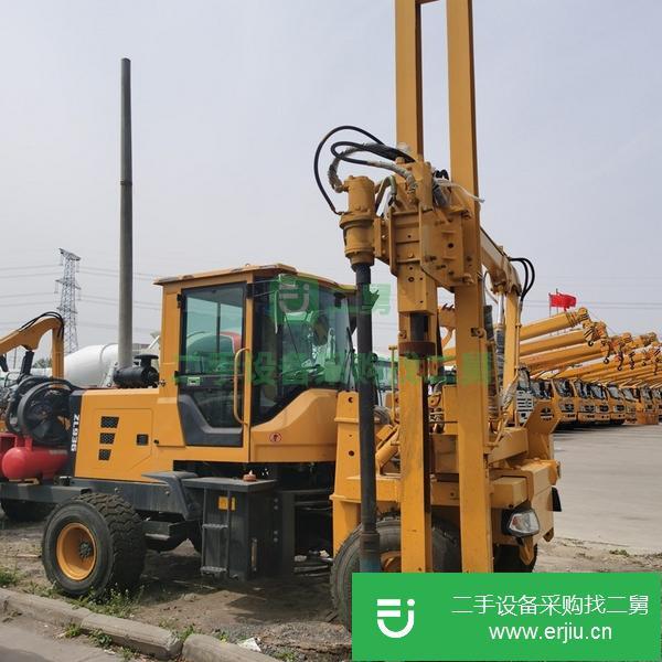 黑龍江出售二手936公路護(hù)欄打樁機(jī)