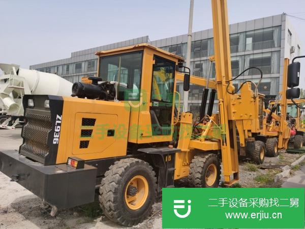 山東出售二手護(hù)欄打樁機(jī)
