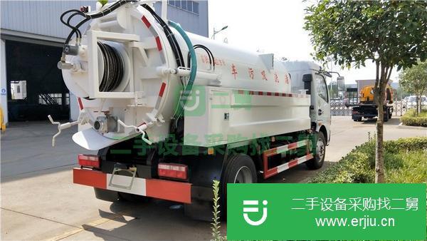 吉林出售二手東風大多利卡8方清洗吸污車