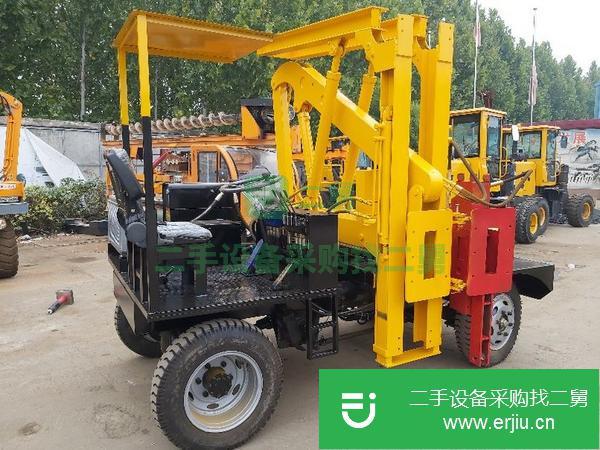 海南出售二手高速公路波形防護欄打樁機