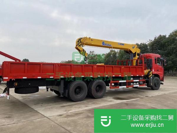 浙江出售二手后八輪270馬力徐工12噸四節臂隨車吊