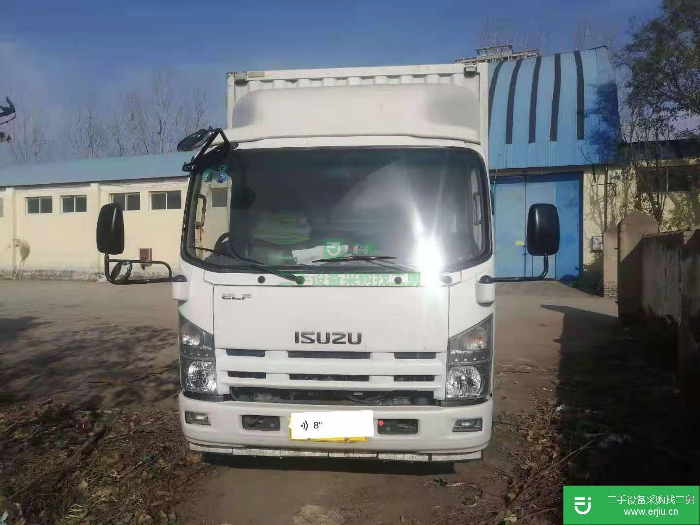 河南出售二手慶鈴190馬力箱式貨車