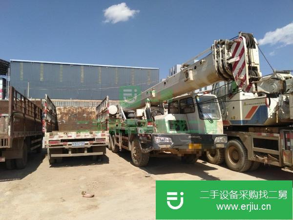 云南出售二手12年3月份中聯20噸4節臂汽車吊