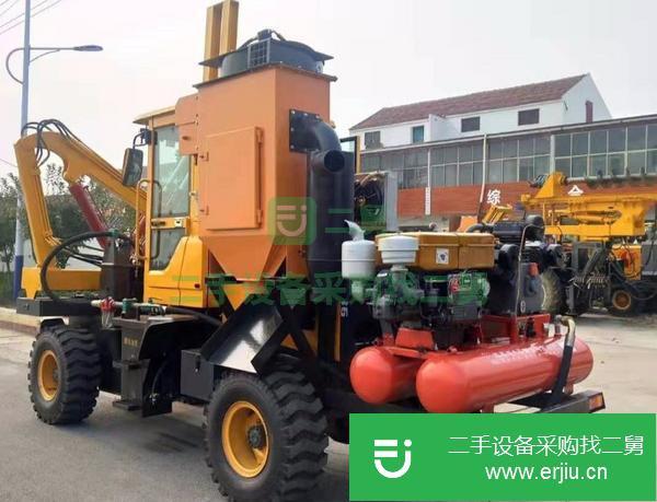 山東出售二手波形護(hù)欄打樁機(jī)