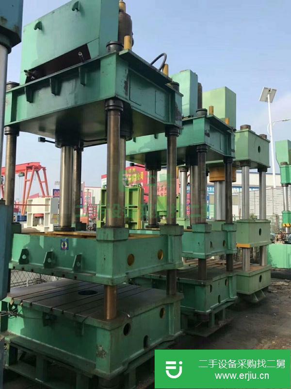 河北出售二手大臺面100噸四柱液壓機(jī)