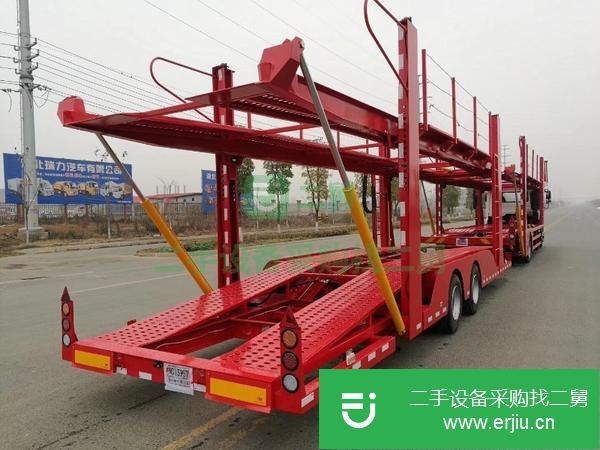 湖北出售二手前四后四帶掛轎運車