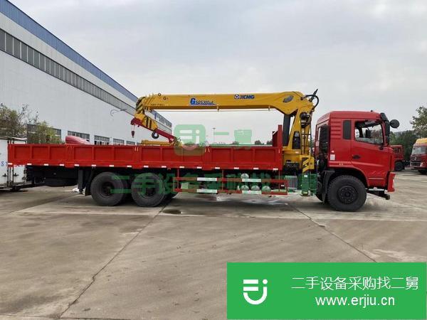 浙江出售二手后八輪270馬力徐工12噸四節臂隨車吊