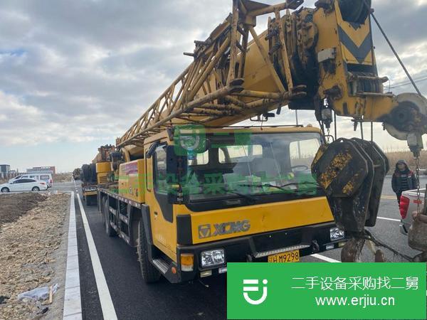 遼寧出售二手07年12月出廠徐工25k汽車吊