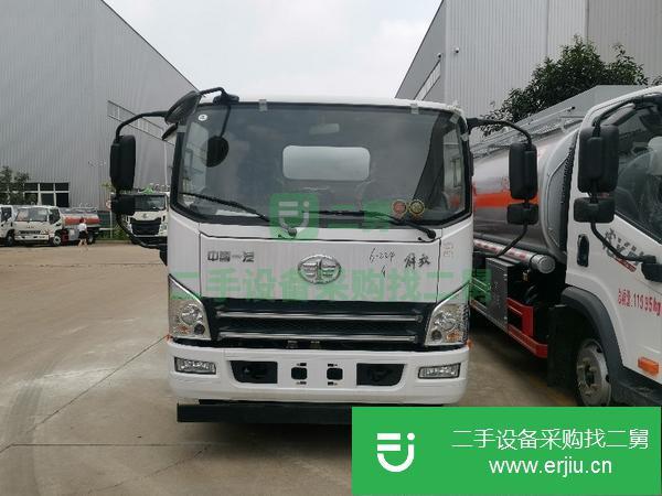 浙江出售二手解放8噸油罐車容積10.1方
